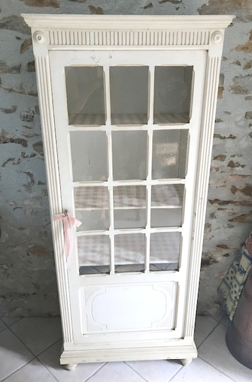 french antique petite armoire